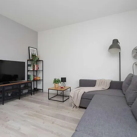 Cozy With Parking And Garden By Renters アパート ワルシャワ